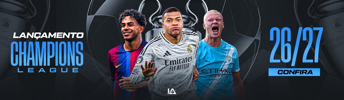 Lançamento Champions League 26/27